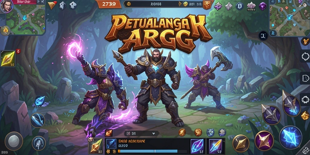 Tangkapan layar gameplay 2739 menampilkan pertempuran yang intens dan eksplorasi dunia ARPG.