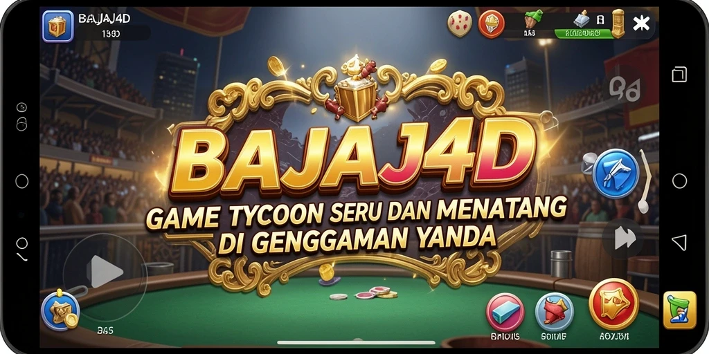 Tampilan gameplay <strong>BAJAJ4D</strong> dengan dinamika bisnis yang menarik.