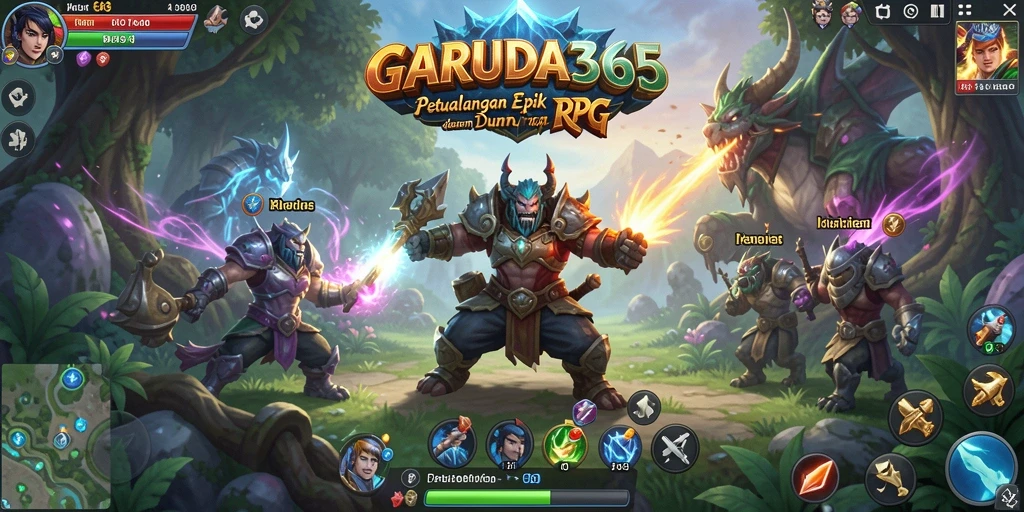 Tampilan gameplay GARUDA365 yang mendebarkan dan menakjubkan.