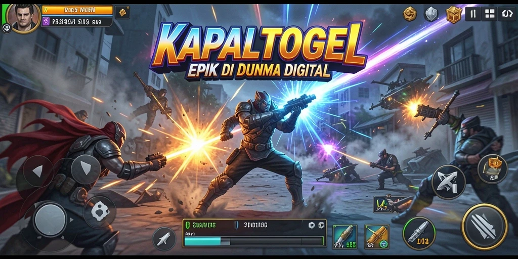 Gameplay seru KAPALTOGEL dengan pertarungan mendebarkan.