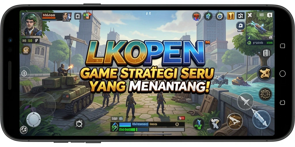 Tampilan gameplay LKOPEN yang menantang dan menarik.