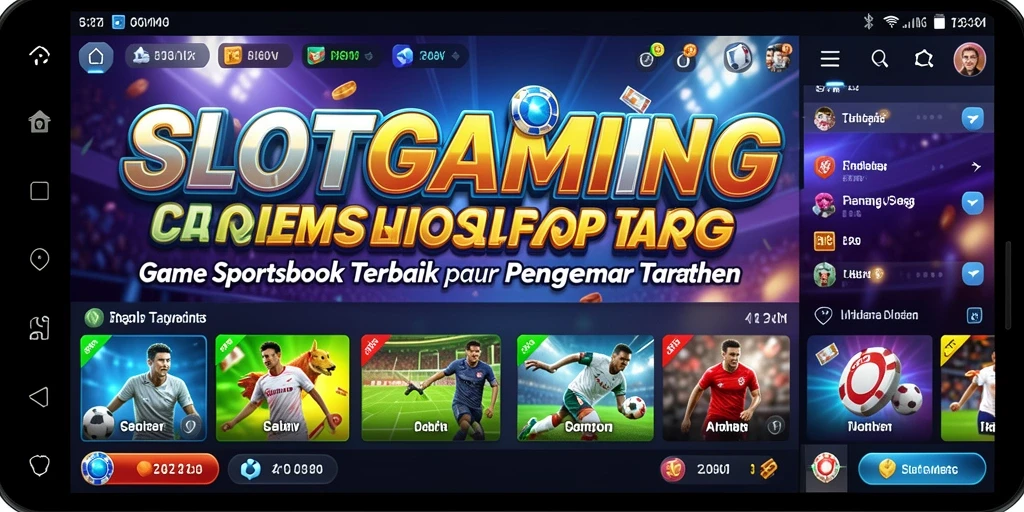 SLOTGAMING menampilkan tampilan taruhan olahraga secara langsung.