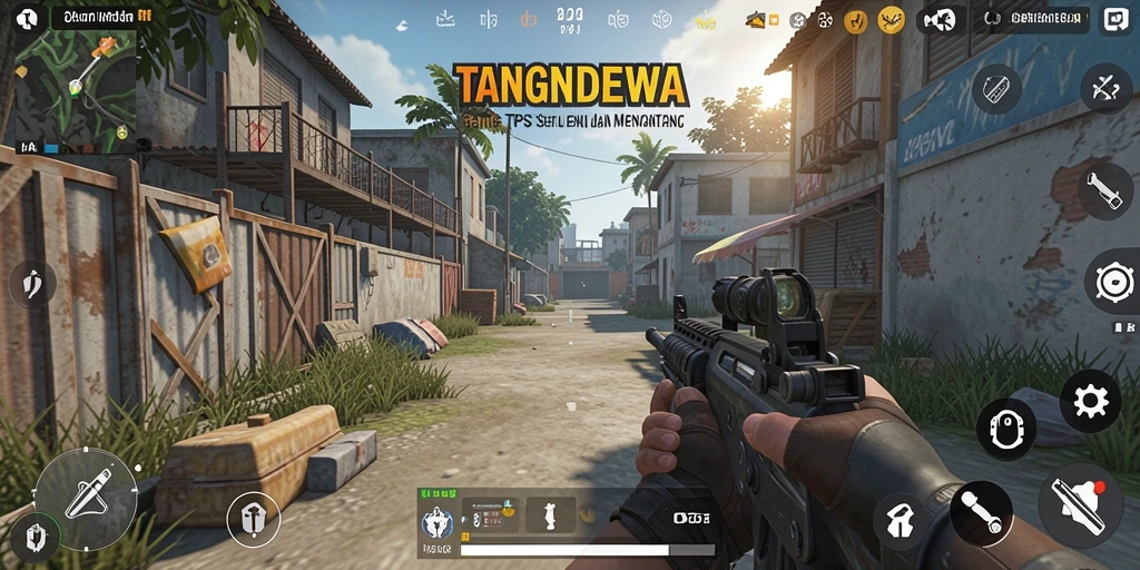 Tampilkan momen seru dalam gameplay TANGANDEWA.
