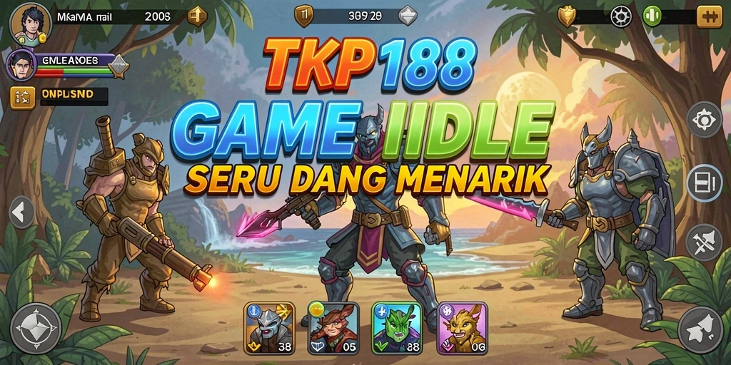 Screenshot gameplay TKP188 menunjukkan aksi seru game Idle.