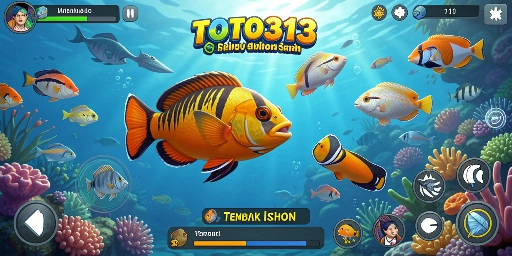 Screenshot gameplay Tembak Ikan yang seru di TOTO313.