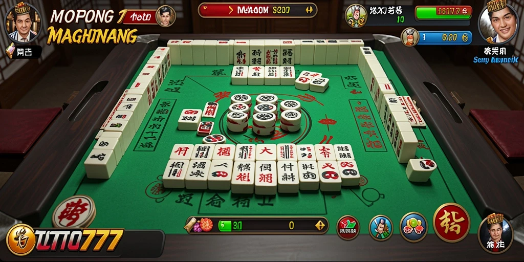 Tangkapan layar utama TOTO777 menampilkan gameplay Mahjong yang seru dan interaktif.
