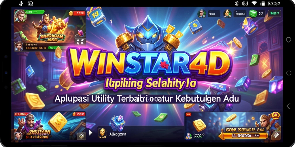 Tampilan menarik dari aplikasi WINSTAR4D untuk manajemen Utility.