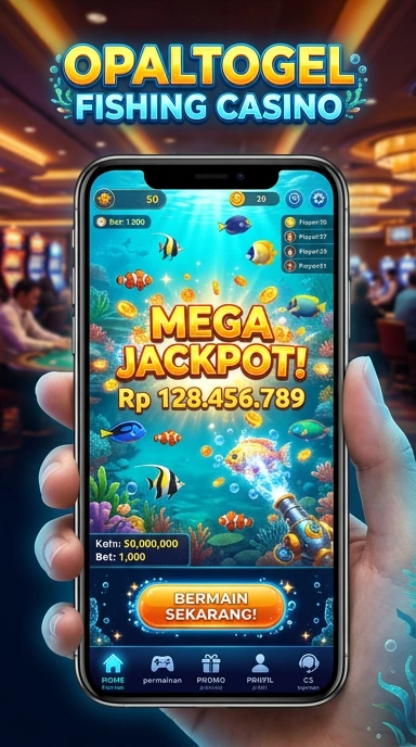 Pengguna yang mengunduh aplikasi game di opaltogel.